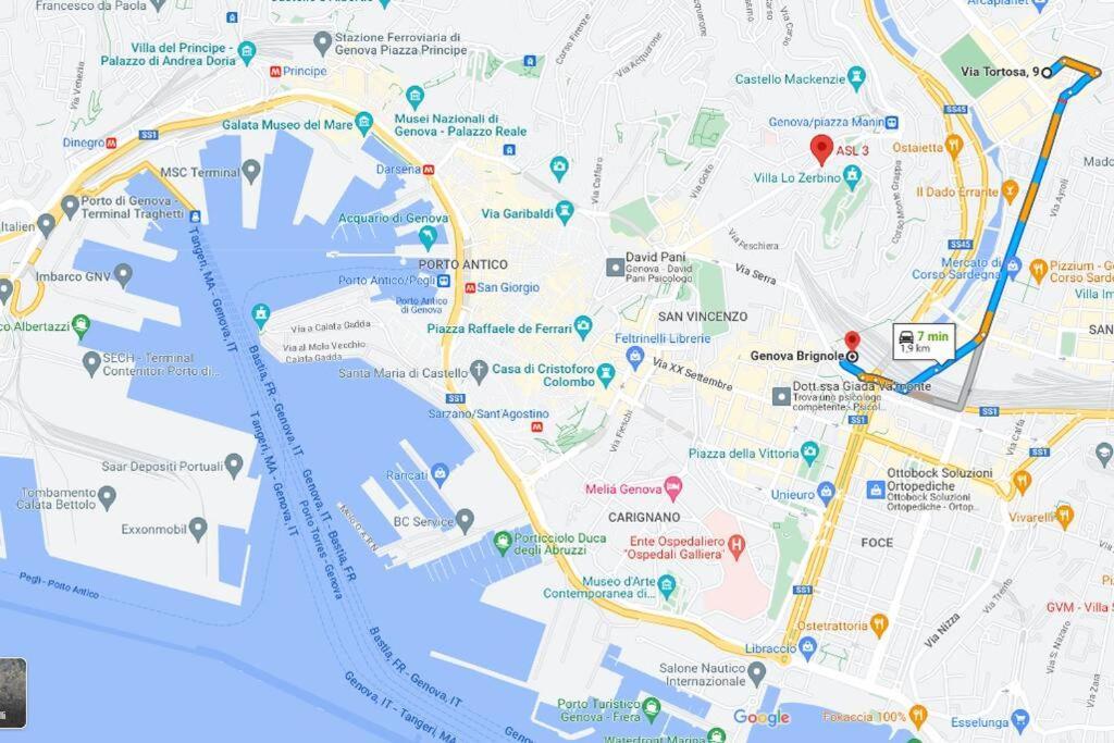 Titti'S House - Parcheggio Custodito In Garage Gratis Genova Eksteriør bilde